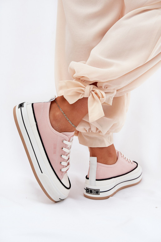 Damen Schuhe Big Star NN274207 in Rosa