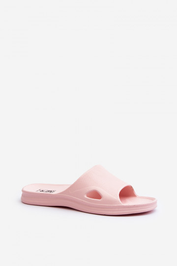 Roze klassieke stijl dames slippers Juniria
