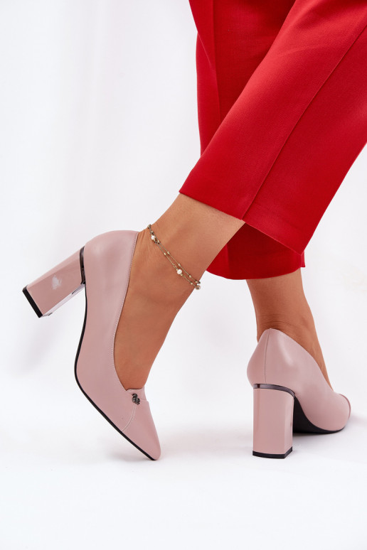 Schoenen met hakken Elegante stijl Vinceza 62224 roze Schoenen met hakken Elegante stijl Vinceza 62224 roze