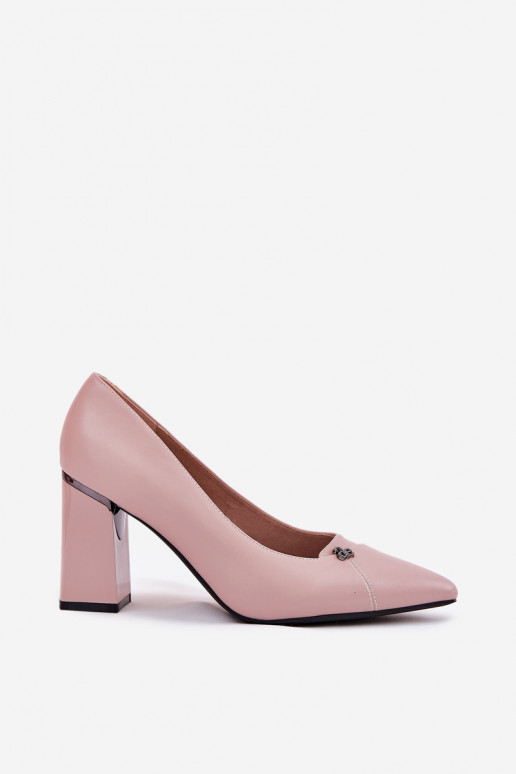 Schoenen met hakken Elegante stijl Vinceza 62224 roze Schoenen met hakken Elegante stijl Vinceza 62224 roze