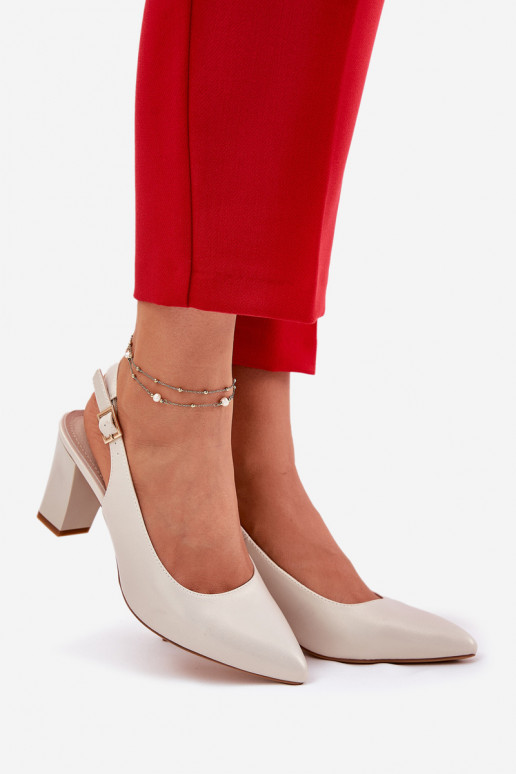 Pratique Chaussures avec des talons Sergio Leone SK162 nacre Pratique Chaussures avec des talons Sergio Leone SK162 nacre