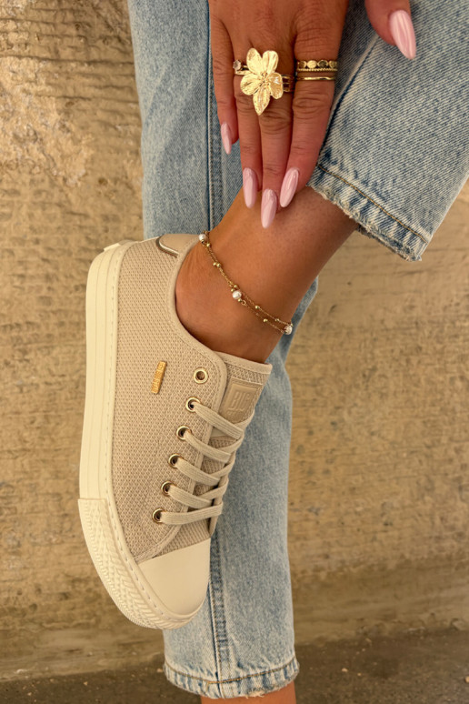 materiaal Vrijetijdsschoenen Big Star RR274767 beige