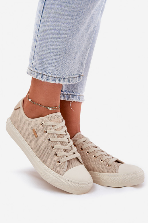  Freizeitschuhe Big Star RR274767 Beige