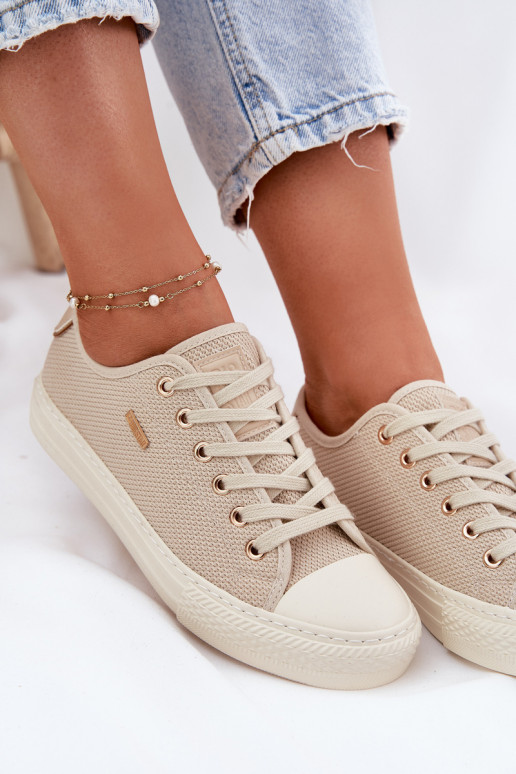 materiaal Vrijetijdsschoenen Big Star RR274767 beige