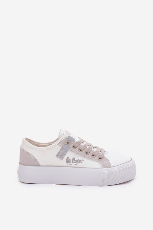 Vrijetijdsschoenen met platform Lee Cooper LCIN-25-31-3479L INit-grijs