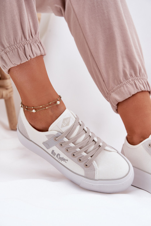 Vrijetijdsschoenen met platform Lee Cooper LCIN-25-31-3479L INit-grijs