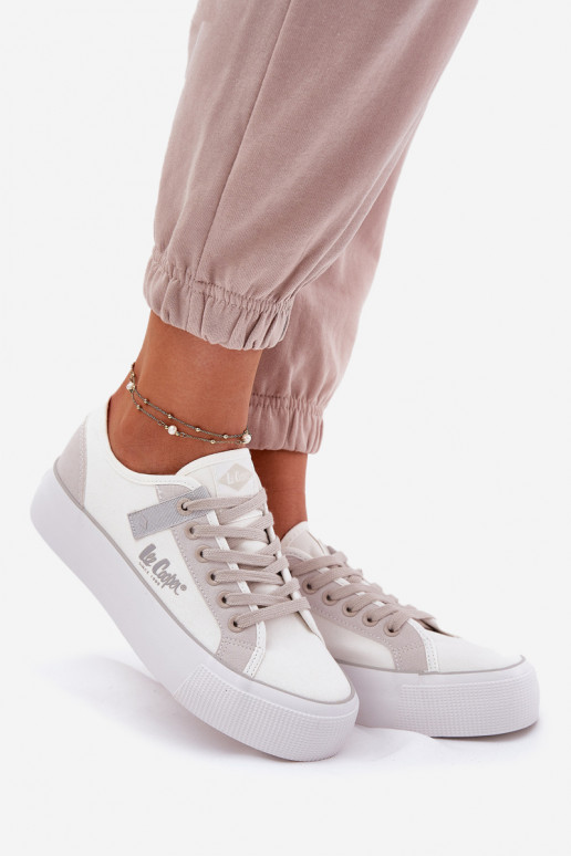 Vrijetijdsschoenen met platform Lee Cooper LCIN-25-31-3479L INit-grijs