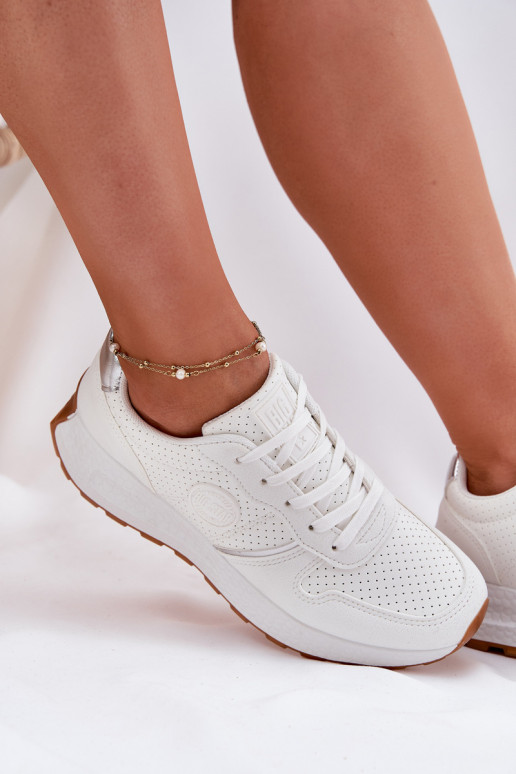 Sneakers model schoenen Dames met platform Big Star RR274487 Hi-Poly System Initte kleur