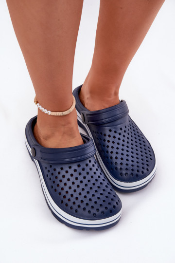 Chaussons légers en mousse Féminin bleu foncé Ardanica 2