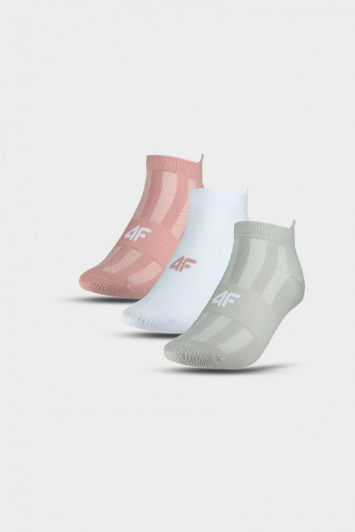 Skarpety TreningoÀe Féminin 3 Des couples 4FDANSMM00UFSOF136-90S Couleurs différentes Skarpety TreningoÀe Féminin 3 Des couples 4FDANSMM00UFSOF136-90S Couleurs différentes