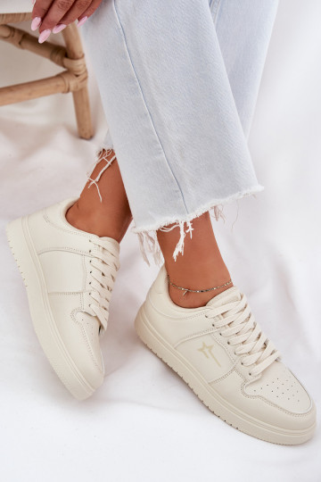 Sneakers model schoenen Dames Big Star RR274A243 HI-POLY SYSTEM beige