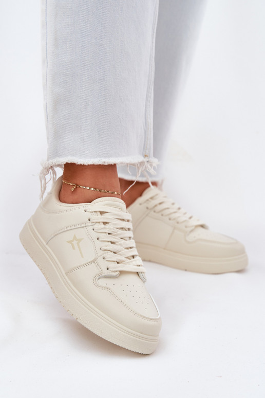 Sneakers model schoenen Dames Big Star RR274A243 HI-POLY SYSTEM beige