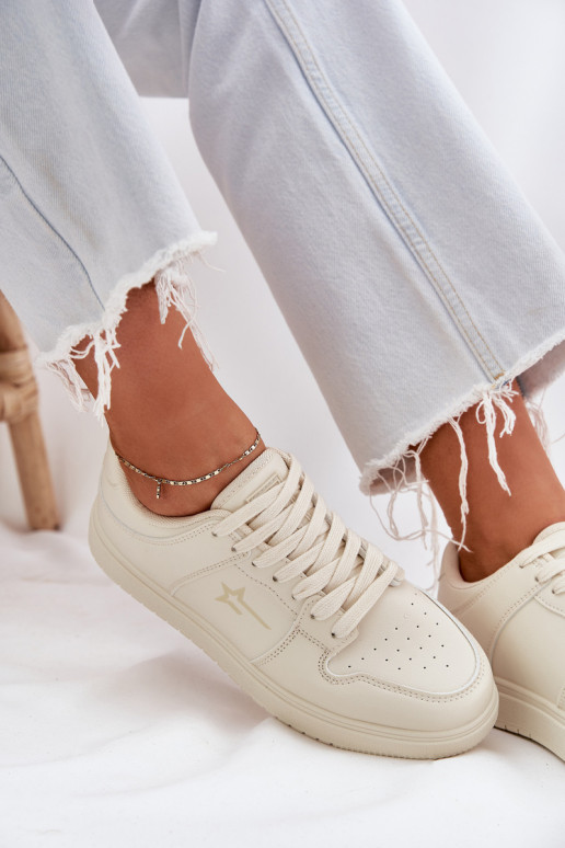 Sneakers model schoenen Dames Big Star RR274A243 HI-POLY SYSTEM beige