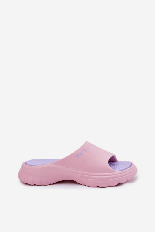 Leichte Hausschuhe Damenhausschuhe Big Star RR274A587 pinke Farbe Leichte Hausschuhe Damenhausschuhe Big Star RR274A587 pinke Farbe