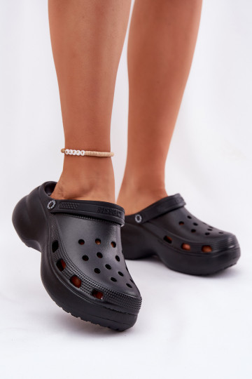 Pantoufles légères Pantoufles pour femmes avec des semelles massives à la mode Big Star RR274A118 couleur noire 2