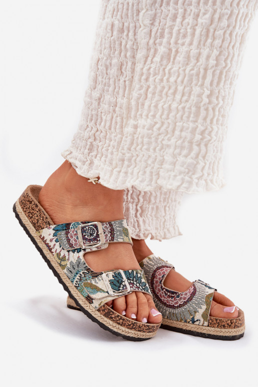 À motifs Pantoufles pour femmes avec une plateforme avec boucles Lee Cooper LCDANS-25-35-3483L Couleurs différentes À motifs Pantoufles pour femmes avec une plateforme avec boucles Lee Cooper LCDANS-25-35-3483L Couleurs différentes