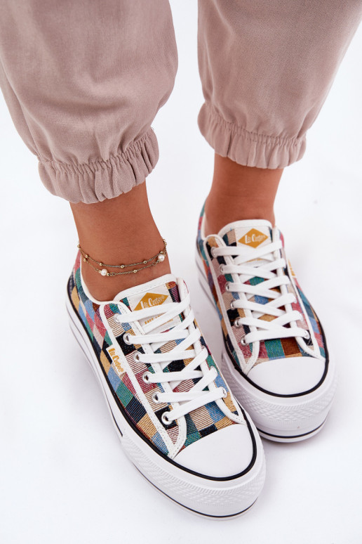 Met patroon Vrijetijdsschoenen met platform Lee Cooper LCIN-25-31-3441L Verschillende kleuren Met patroon Vrijetijdsschoenen met platform Lee Cooper LCIN-25-31-3441L Verschillende kleuren