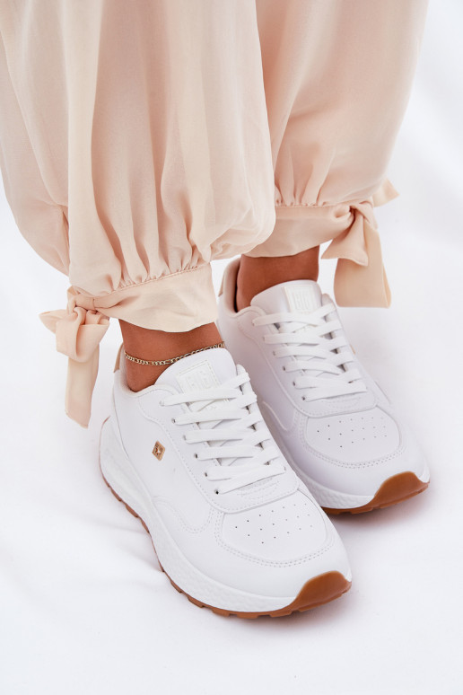 Sportliche Schuhe Damen Big Star RR274629 HI-POLY SYSTEM in Weiß