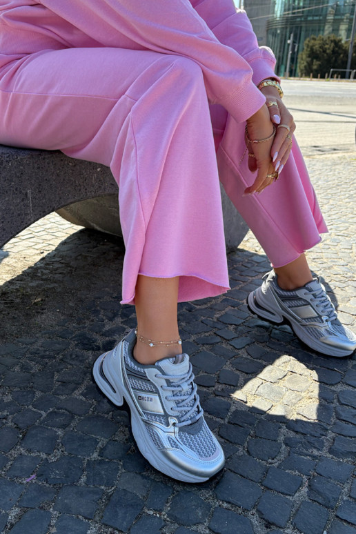 Dames grijze sneakers Big Star RR274A193 Dames grijze sneakers Big Star RR274A193