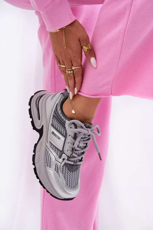 Baskets grises pour femmes Big Star RR274A193