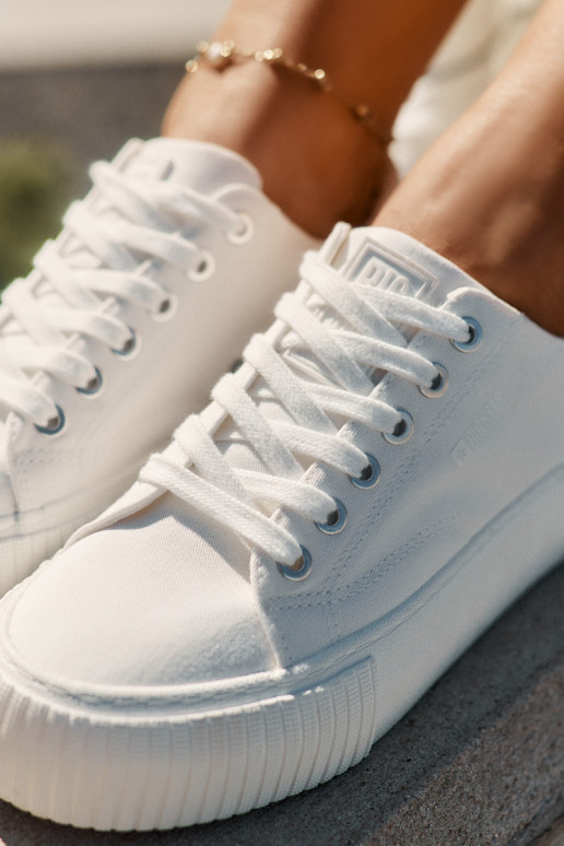 Dames witte vrijetijdsschoenen Big Star RR274405