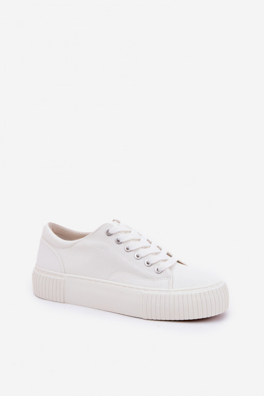 Dames witte vrijetijdsschoenen Big Star RR274405