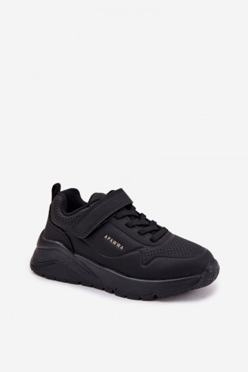 Kindisch  Turnschuhe mit einer Plattform schZuarze Farbe Mirivia