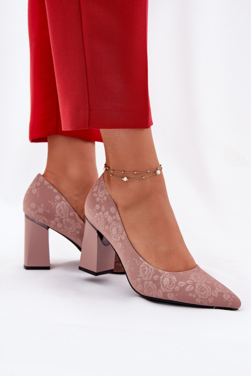 Style élégant Chaussures avec des talons DANS couleur rose Vinceza 62223 couleur rose Style élégant Chaussures avec des talons DANS couleur rose Vinceza 62223 couleur rose