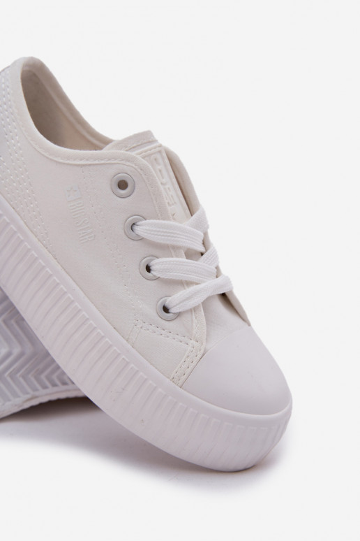 lässige Schuhe Kindisch mit Schnürsenkeln Big Star RR374009 Zueiße Farbe lässige Schuhe Kindisch mit Schnürsenkeln Big Star RR374009 Zueiße Farbe