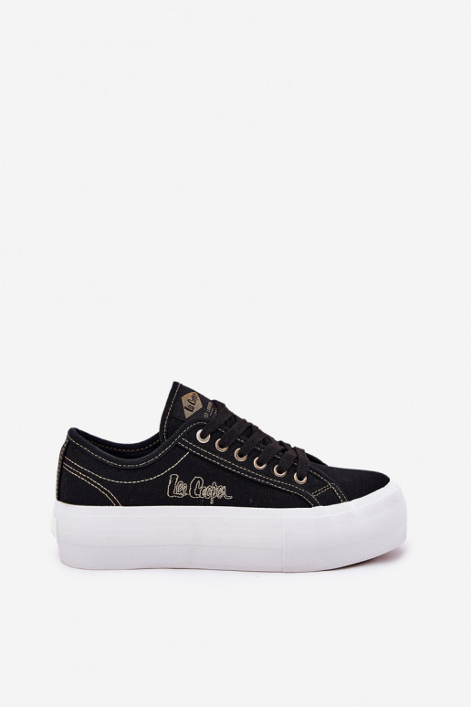 Textiele sneakers met platform Lee Cooper LCIN-25-31-3431L zInart Textiele sneakers met platform Lee Cooper LCIN-25-31-3431L zInart