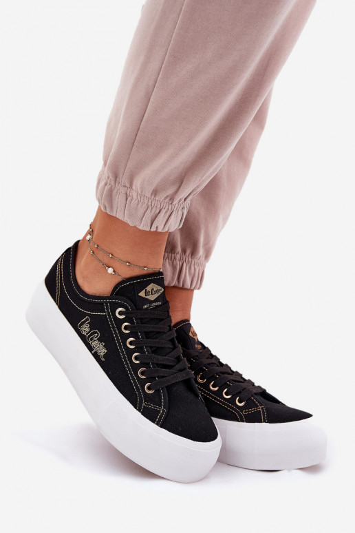 Textiele sneakers met platform Lee Cooper LCIN-25-31-3431L zInart Textiele sneakers met platform Lee Cooper LCIN-25-31-3431L zInart