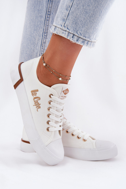 chaussures décontractées  Féminin Lee Cooper LCDANS-25-31-3428L couleur blanche