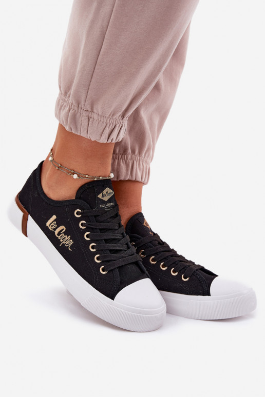 lässige Schuhe  Feminin Lee Cooper LCIN-25-31-3427L schZuarze Farbe