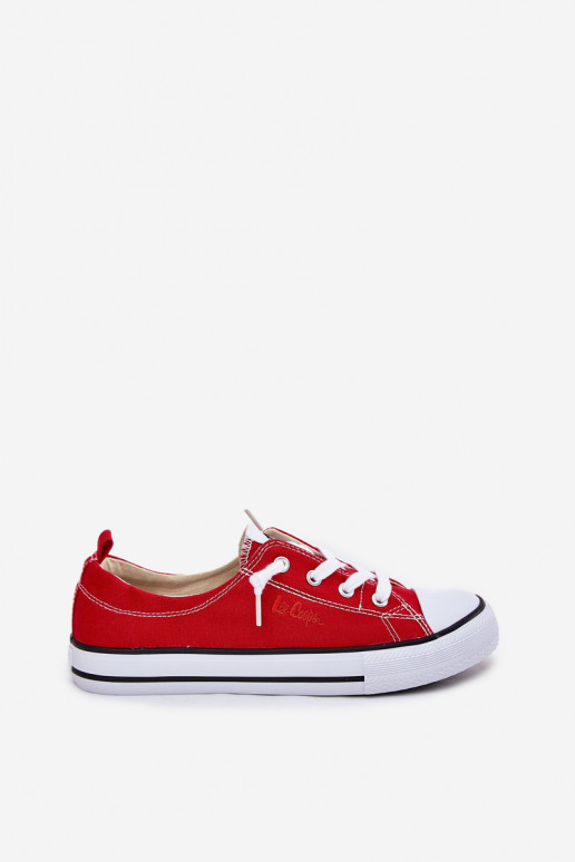 materiaal Vrijetijdsschoenen Lee Cooper LCIN-25-02-3298L rood materiaal Vrijetijdsschoenen Lee Cooper LCIN-25-02-3298L rood