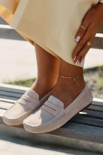 Mocassins en daim Big Star RR274947 couleur sable