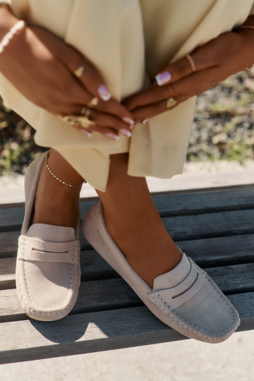 Mocassins en daim Big Star RR274947 couleur sable 2