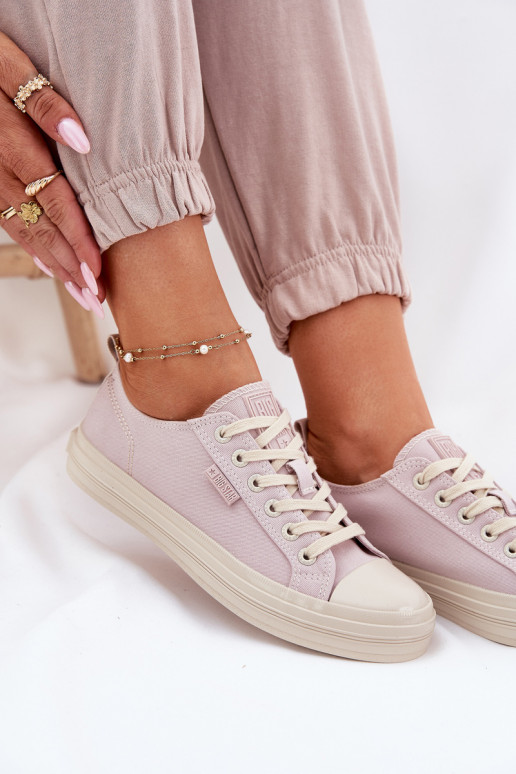 Freizeitschuhe Big Star RR274732 in Hellrosé Freizeitschuhe Big Star RR274732 in Hellrosé