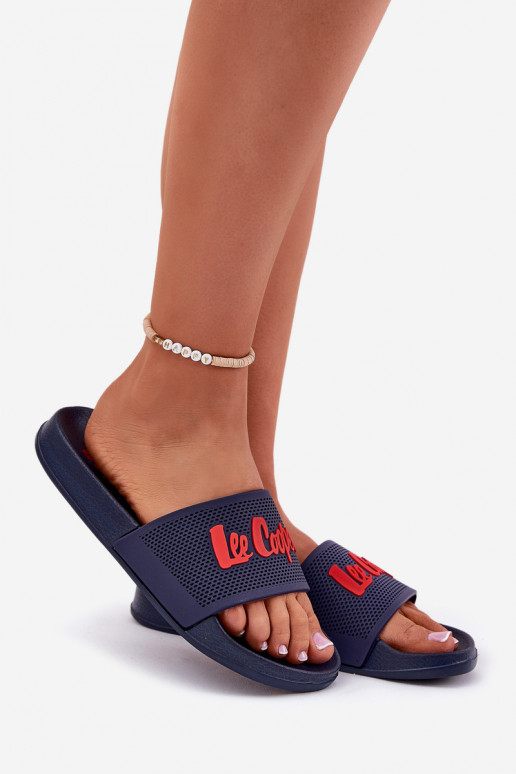 Pantoufles pour femmes Lee Cooper LCDANS-25-07-3524L bleu foncé Pantoufles pour femmes Lee Cooper LCDANS-25-07-3524L bleu foncé