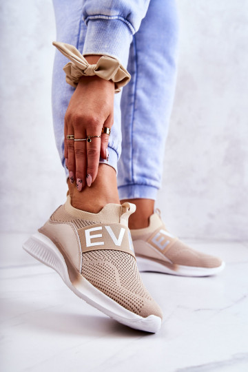 Feminin Turnschuhe Ein überzeugendes Stilvollll Beige Lorane