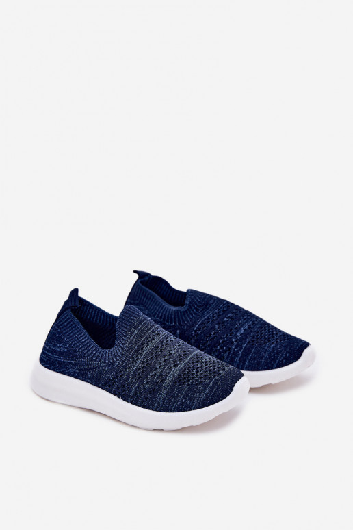 Puéril Un modèle convaincant baskets bleu foncé Grinala Puéril Un modèle convaincant baskets bleu foncé Grinala