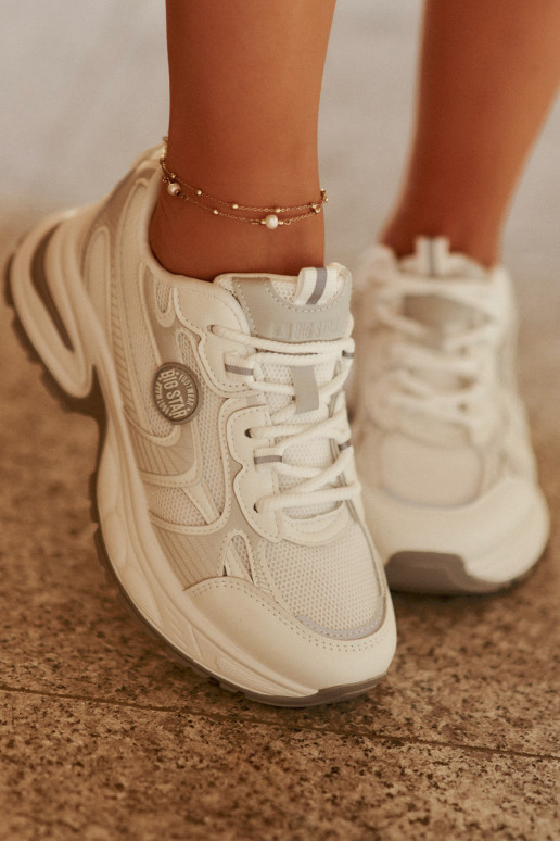 Sneakers model schoenen Dames Big Star RR274A191 Initte kleur Sneakers model schoenen Dames Big Star RR274A191 Initte kleur