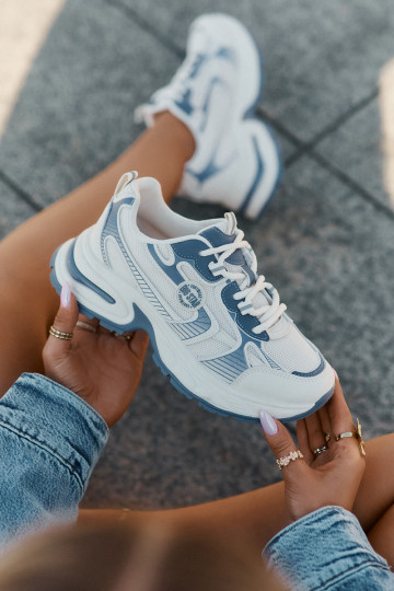 Sneakers Stilvollllschuhe Feminin Big Star RR274A190 blaue Farbe