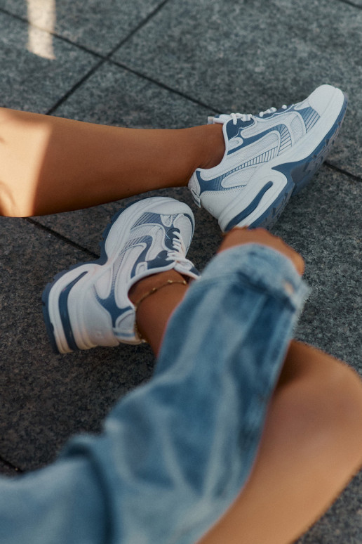 Chaussures modèle baskets Féminin Big Star RR274A190 couleur bleue Chaussures modèle baskets Féminin Big Star RR274A190 couleur bleue