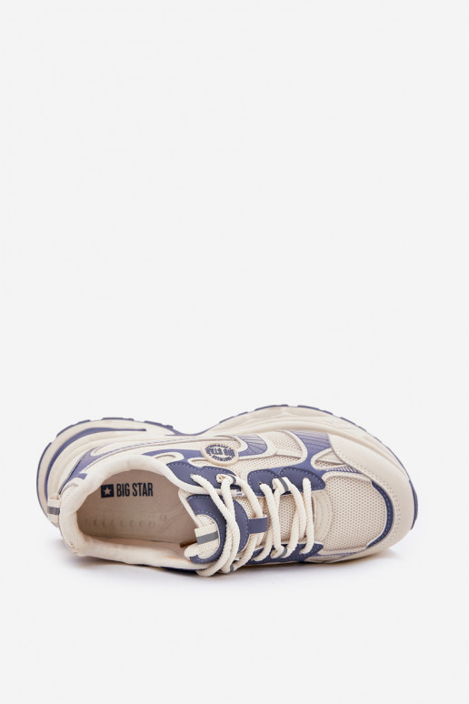 Sneakers Stilvollllschuhe Feminin Big Star RR274A190 blaue Farbe Sneakers Stilvollllschuhe Feminin Big Star RR274A190 blaue Farbe