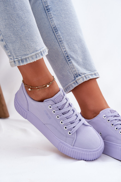  Freizeitschuhe Big Star RR274406 Violette Farbe