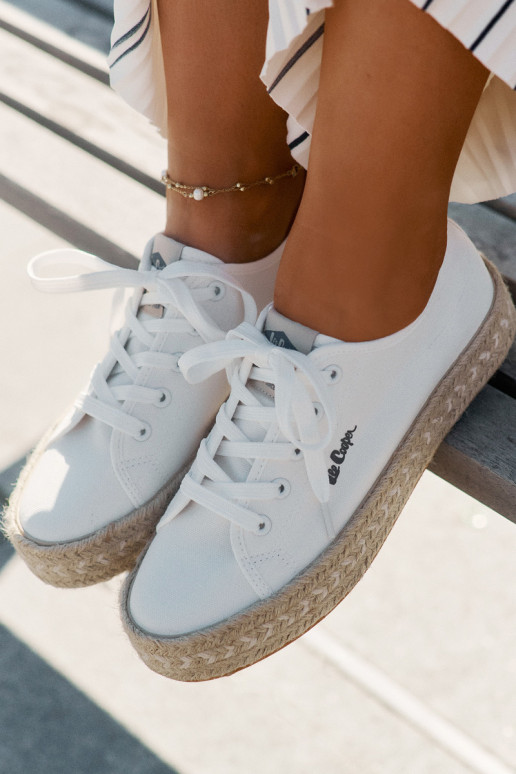 Freizeitschuhe Mit Zopf Lee Cooper LCIN-25-44-3217 Zueiße Farbe