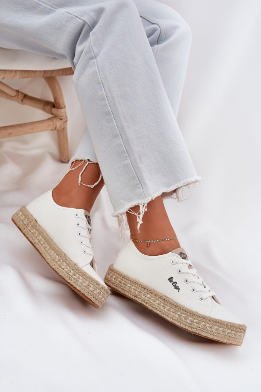 Freizeitschuhe Mit Zopf Lee Cooper LCIN-25-44-3217 Zueiße Farbe