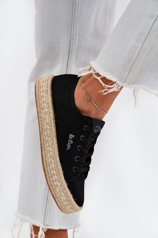 Chaussures de loisirs à lacets Lee Cooper LCIN-25-44-3216 noires Chaussures de loisirs à lacets Lee Cooper LCIN-25-44-3216 noires