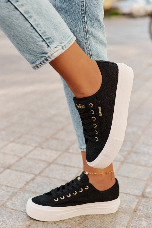 Chaussures de loisirs à lacets Lee Cooper LCIN-25-31-3439L noires