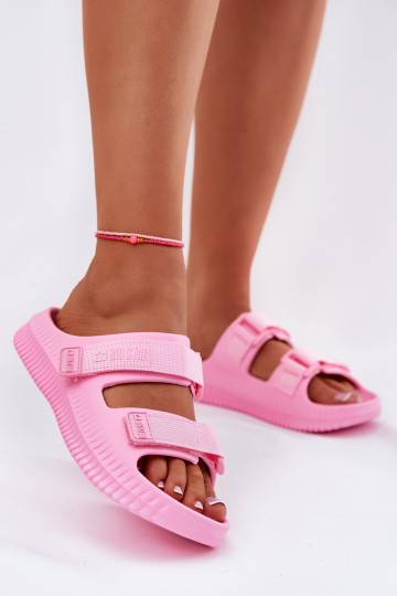 Pantoufles légères Pantoufles pour femmes Z avec fermoir adhésifami Big Star RR274A528 couleur rose 2